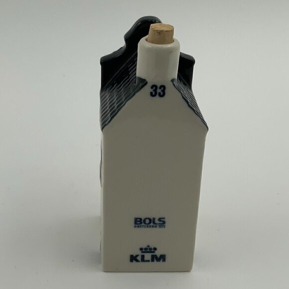 2019 KLM 1575 Amsterdam House Number #33 Delft Blue BOLS Empty - Picture 4 of 6